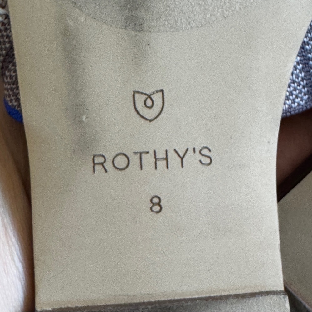 Rothy’s the knot sandals taupe size 8 - Picture 5 of 9